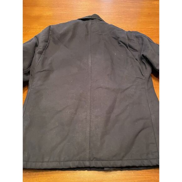 Large Tall Carhartt Arctic C003 Quilt Lined Blue Duck Jacket Chore Zipper Heavy - Picture 12 of 13